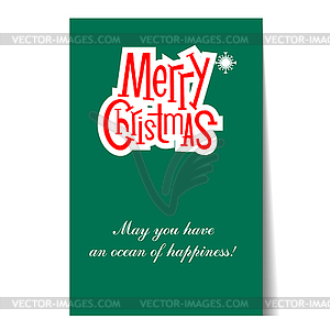 Banner, Christmas card templates, Posters - vector clipart