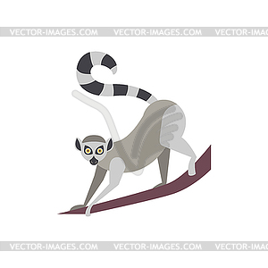 Cute monkey icon, logo, symbol - vector clipart