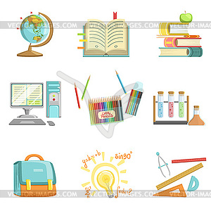 School Education And Studies Related s - vector image