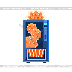 Cracker Vending Machine Design - vector clipart