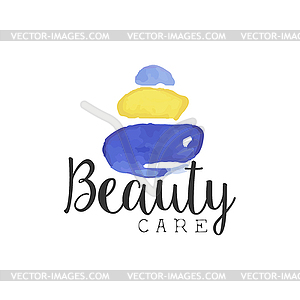 Beuty Care Promo Sign - vector image