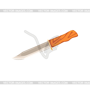 Small Hand Knife Cold Weapon - vector clipart