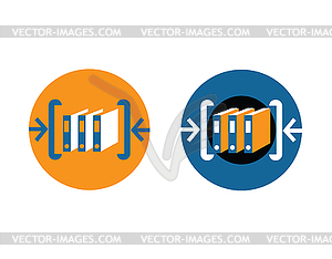 Archive Logo Design - vector clipart