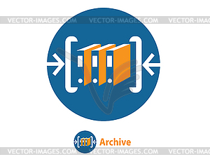 Archive Logo Design - vector image