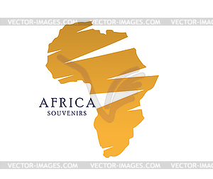 Africa Souvenirs - vector clip art