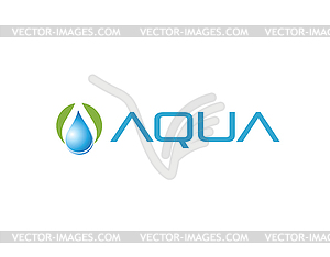 Aqua Logo - vector clipart