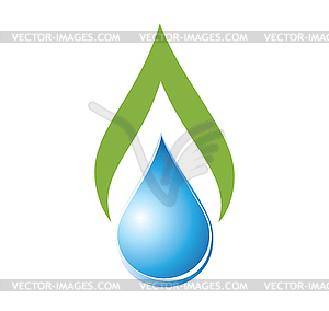 Aqua Logo - vector image