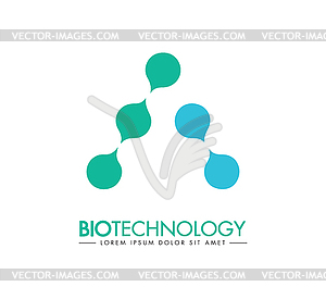 Biotechnology Concept Designs - vector image