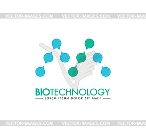 Biotechnology Concept Designs - vector image