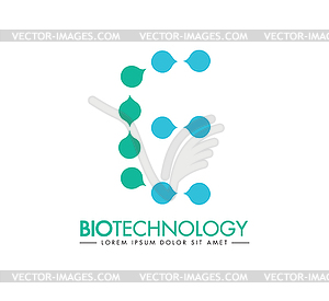 Biotechnology Concept Designs - vector EPS clipart