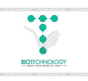Biotechnology Concept Designs - vector clip art