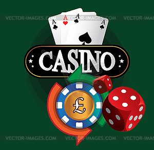 Casino Coin Design - vector clip art