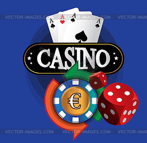 Casino Coin Design - vector EPS clipart