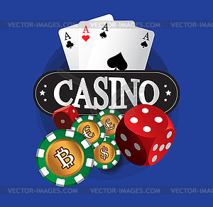 Casino Coin Design - vector clip art