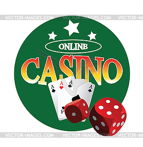 Free Casino Design Concept - vector clip art