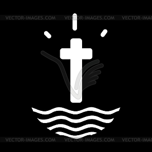 Sacred Theme Concept Design - vector image