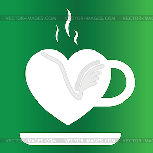 Кофе и секс - изображение в векторном виде