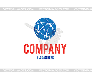 Digital Tech Logo Concept - vector clipart