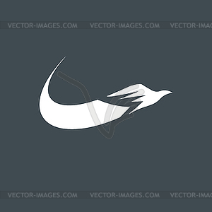 Airline design concept - vector clipart / vector image