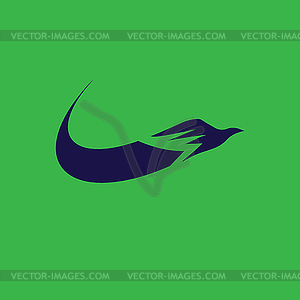 Airline design concept - vector clip art