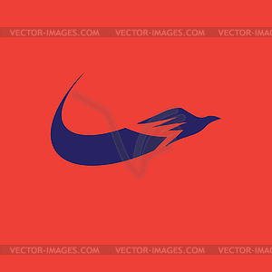 Airline design concept - vector clipart