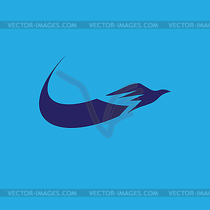 Airline design concept - vector clip art