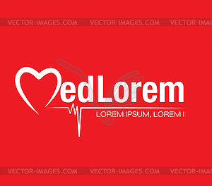 Medical Logo Concept - vector clipart