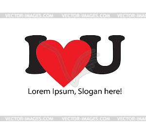 I Love Concepts Design - vector clipart