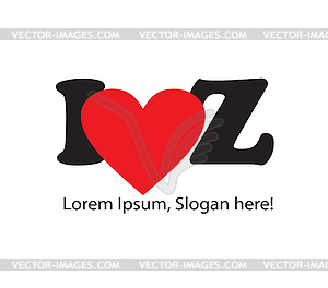 I Love Concepts Design - vector clip art