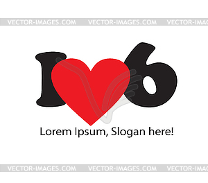 I Love Concepts Design - vector clipart