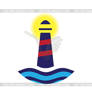 Lighthouse design - vector clipart / vector image