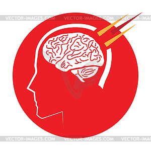 Mental Concept Design - vector clip art