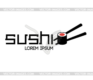 Sushi Logo Concept - vector image