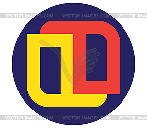 Teamwork Icon With PD - vector image