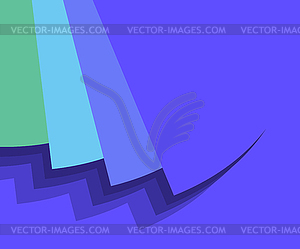 Blue Background with Color Scale - vector clipart