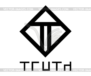 Truth Logo Design - vector clipart