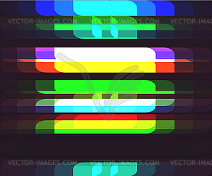 Background with Horizontal Color Cells - vector EPS clipart