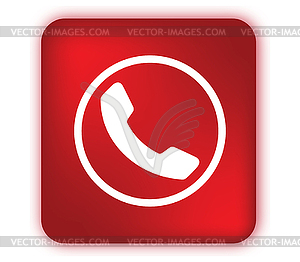 Colored Phone Icon Design - vector clipart / vector image