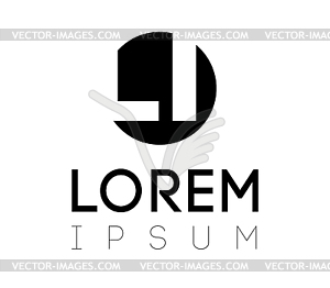 LI Logo Design - vector image