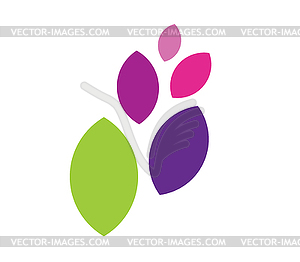 Floral Concept Design - vector clipart