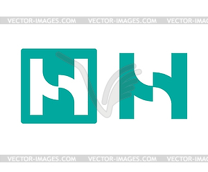 H Logo Set - vector clip art