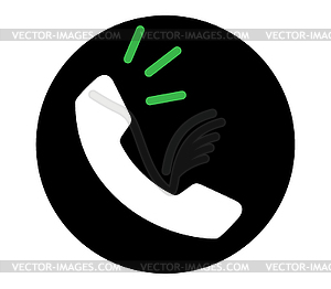 Значок телефона Концепция - клипарт в формате EPS