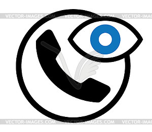 Phone and Security - vector image