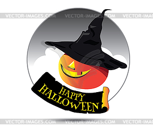 Happy Halloween Concept Design - vector clipart