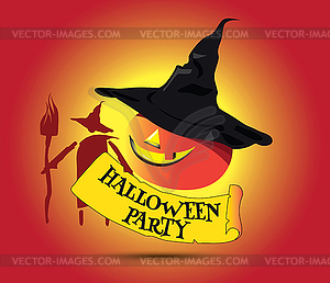 Концепция дизайна Halloween Party - клипарт