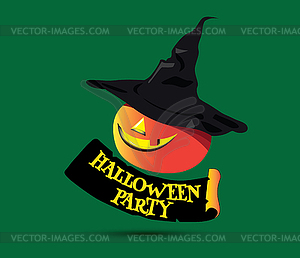 Концепция дизайна Halloween Party - векторное изображение