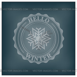 Blurred winter background,  - vector image