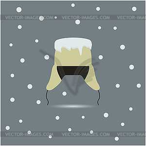 Winter background,  - vector clip art