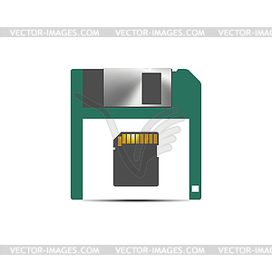 Save icon,  - vector clip art