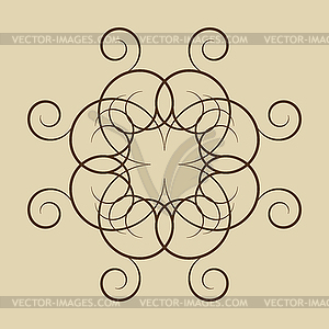 Circular ornament,  - vector clipart